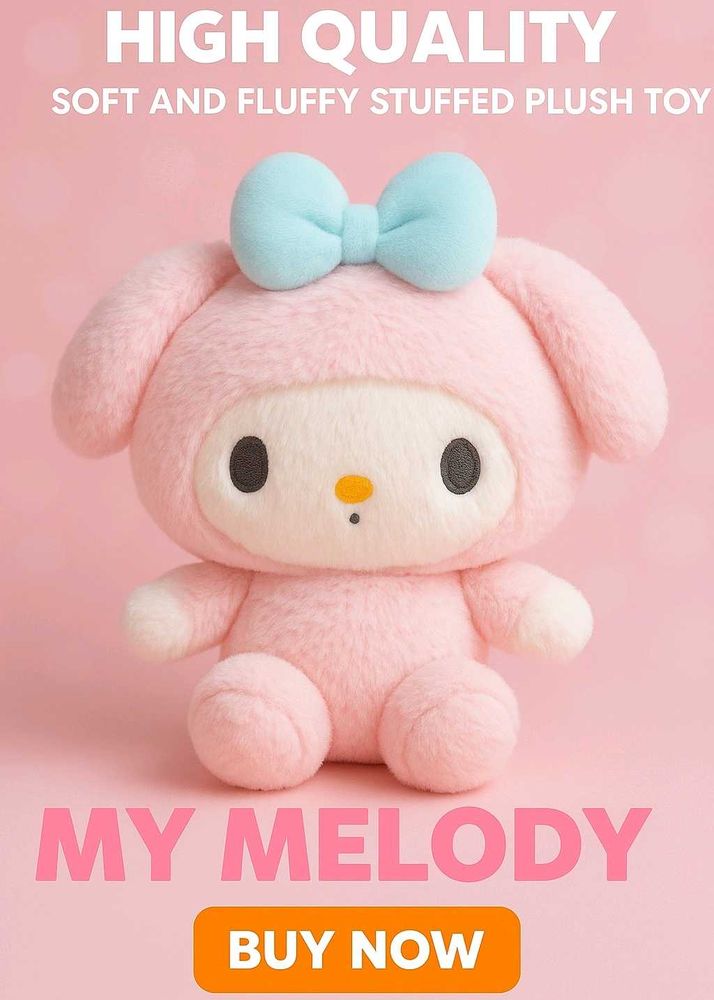 My Melody Plushie