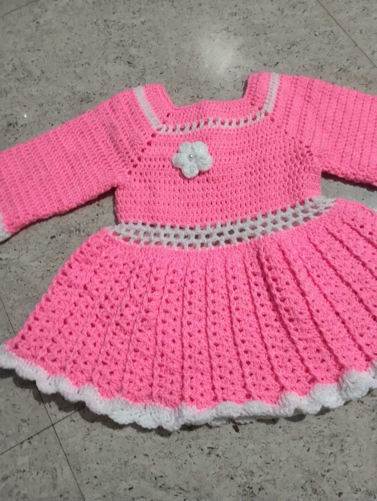 Cute Handmade Crocheted Dress