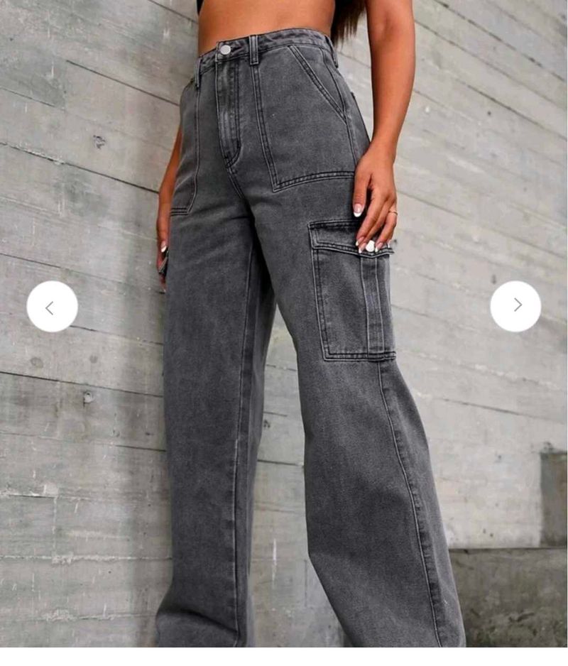 Kotty New Gery Cargo Pants Never Used