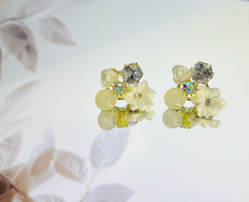 Floral Stud Earrings