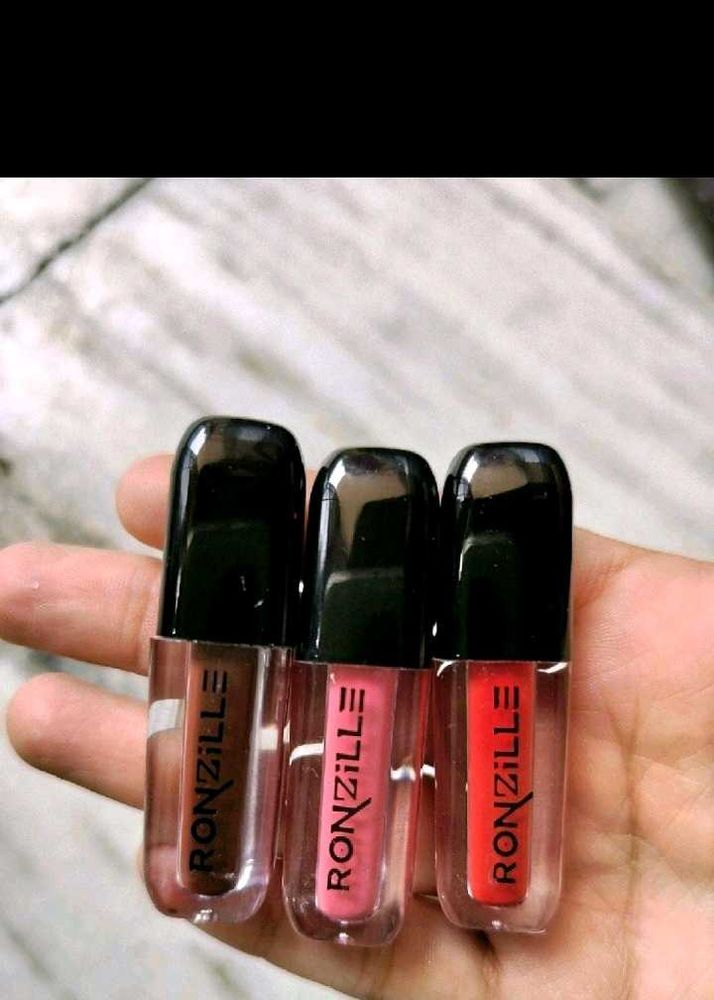 RonZille Lip Gloss Set - 3 Colors
