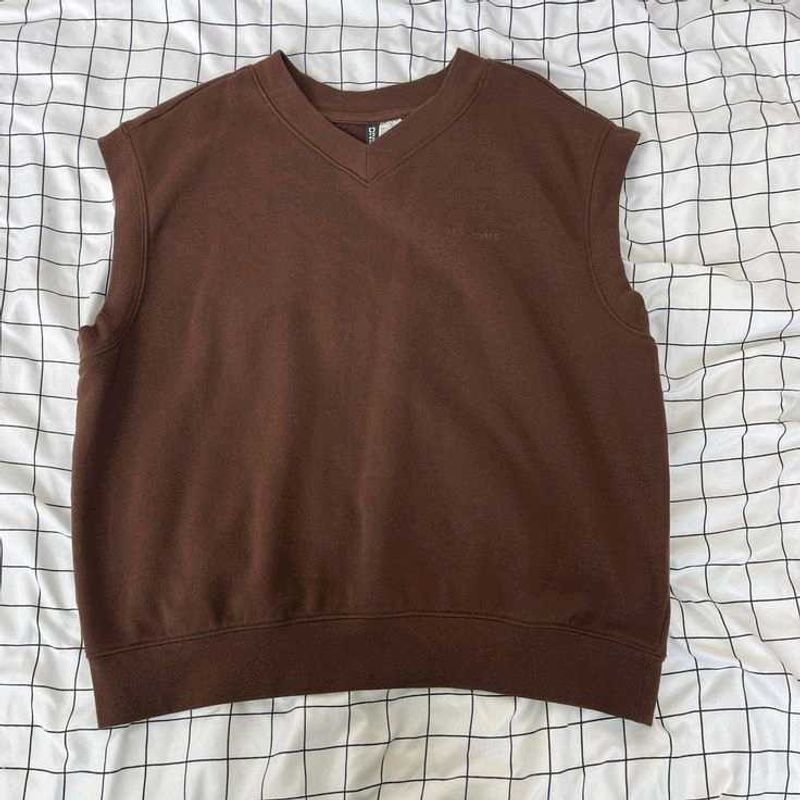 Brown Sweater Vest