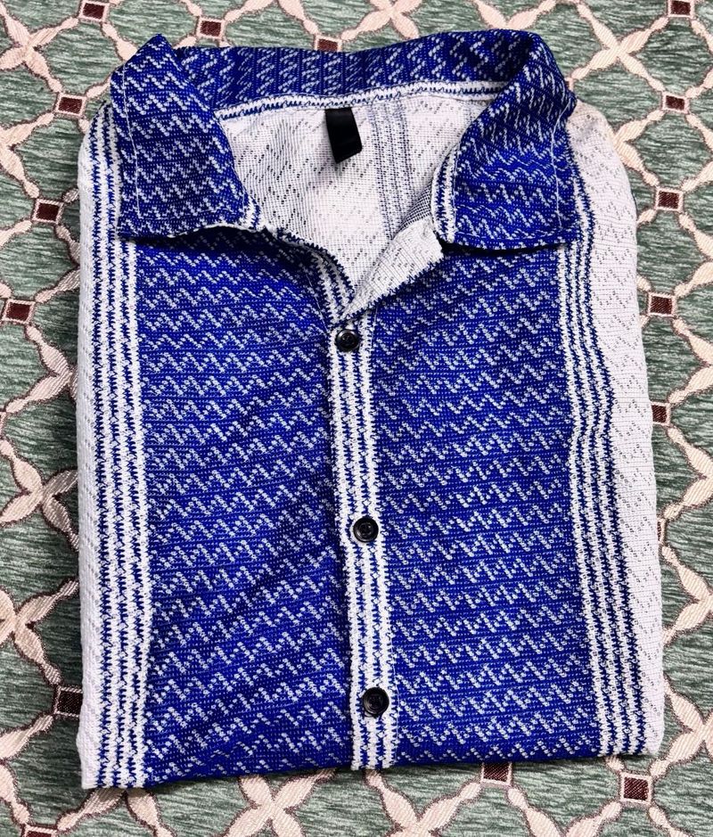 Crochet Half shirt Men