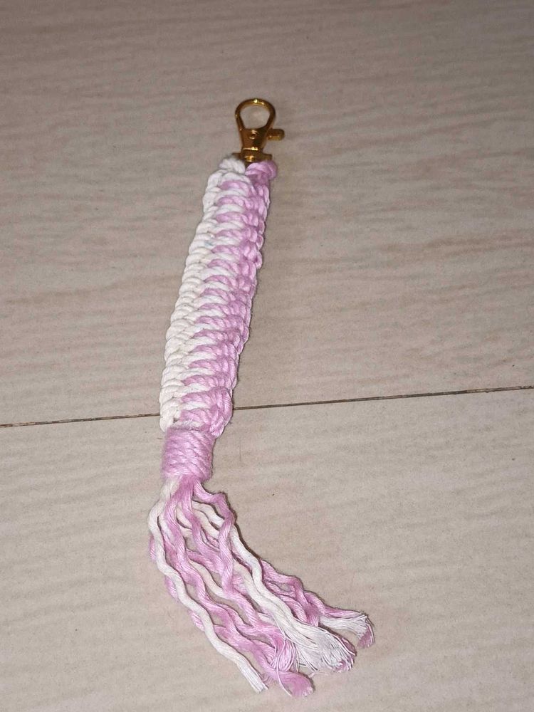 Handmade Macrame Keychain