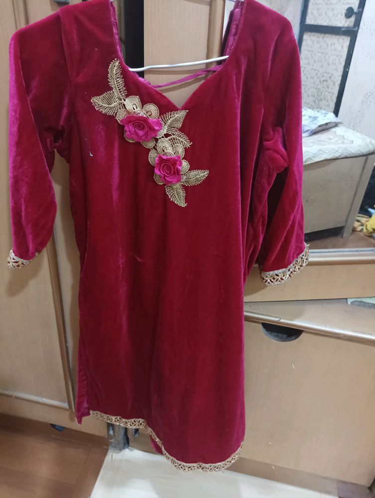 Punjabi Style Short Kurta