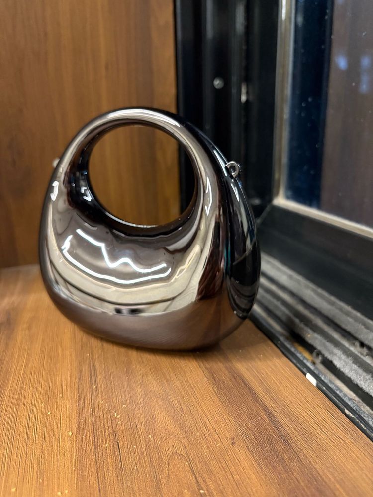 Silver Mini Handbag
