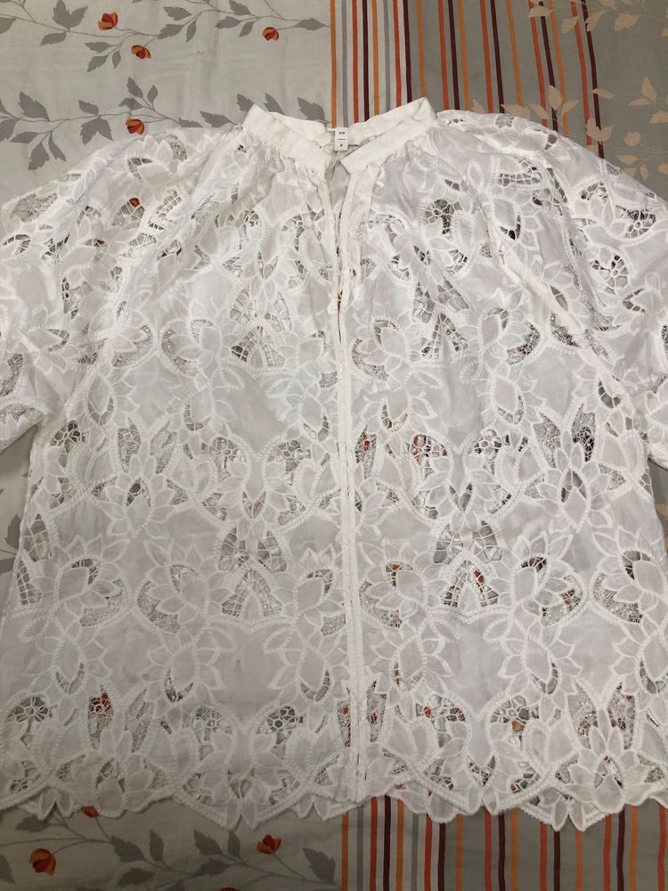 White Schiffi H&amp;M Top