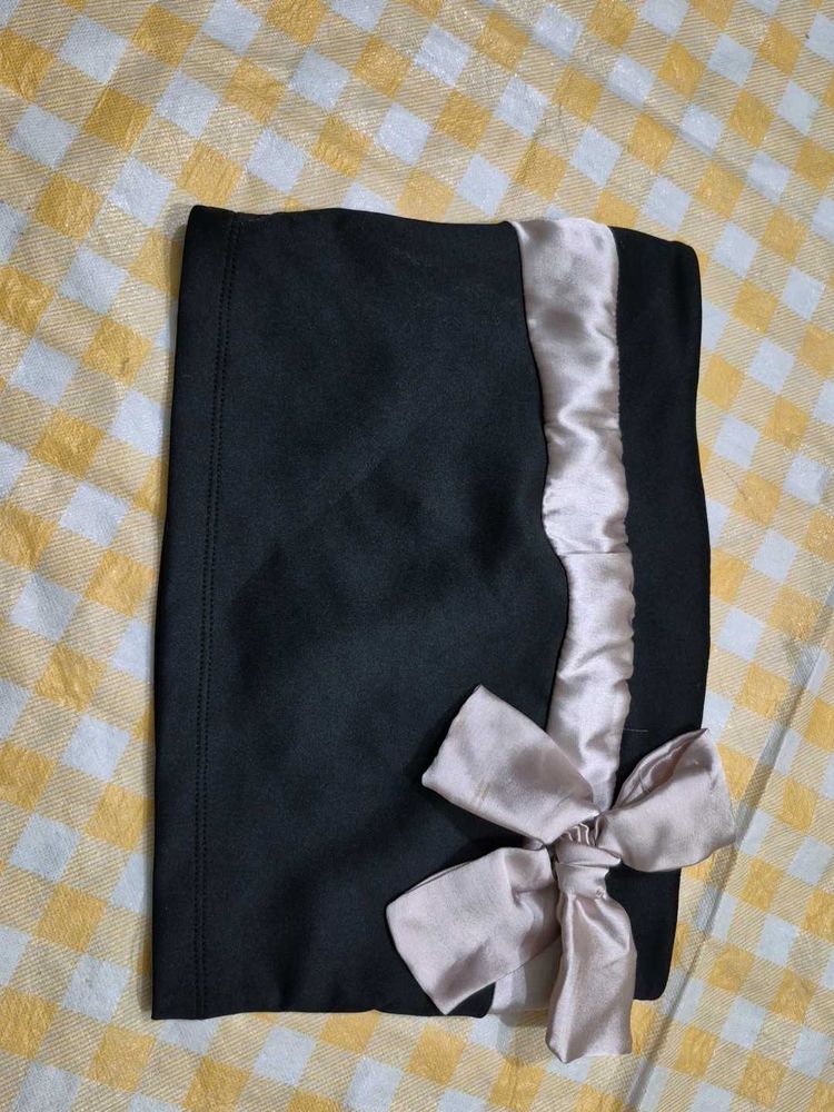 Cute Pinteresty Bow Crop Tube Top🎀