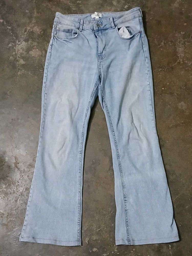 Light Wash Flare Jeans