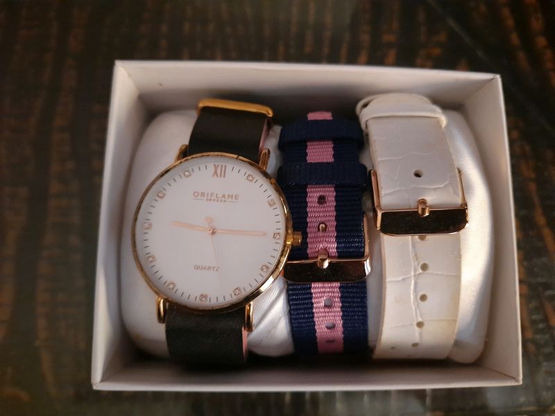 Oriflame Ladies Interchangeable Watch Set