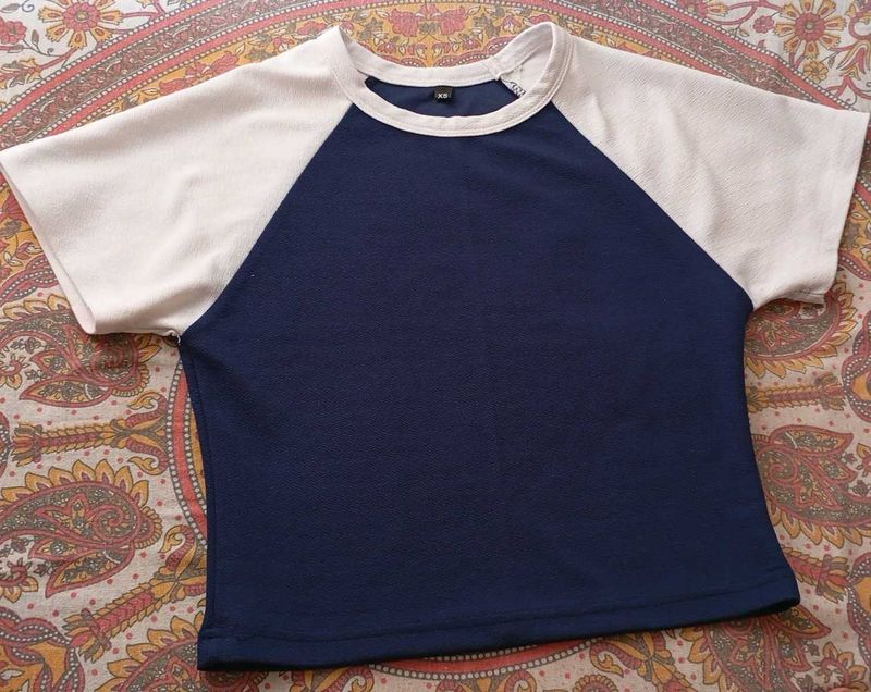 Blue &amp; White Tee
