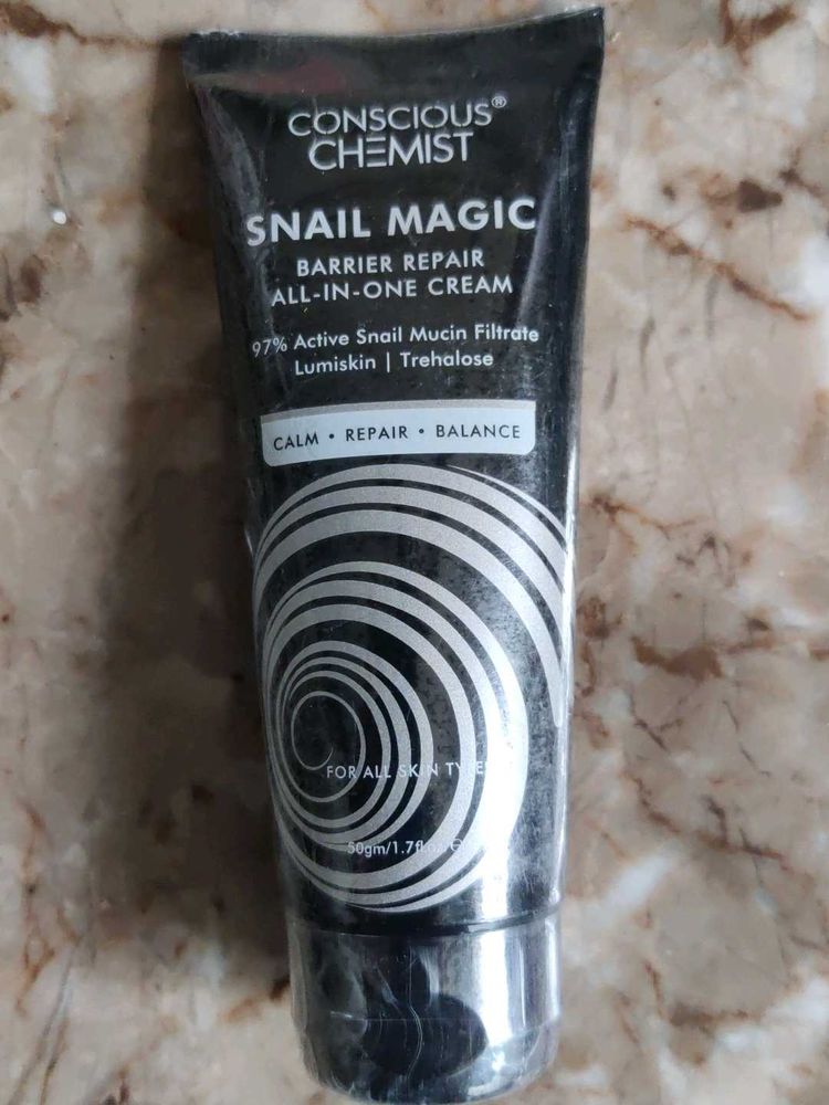 Conscious Chemist Snail Magic Cream