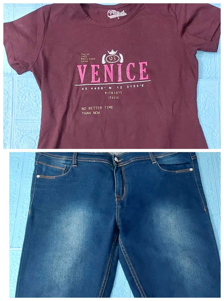 Combo ( tshirt+jeans)