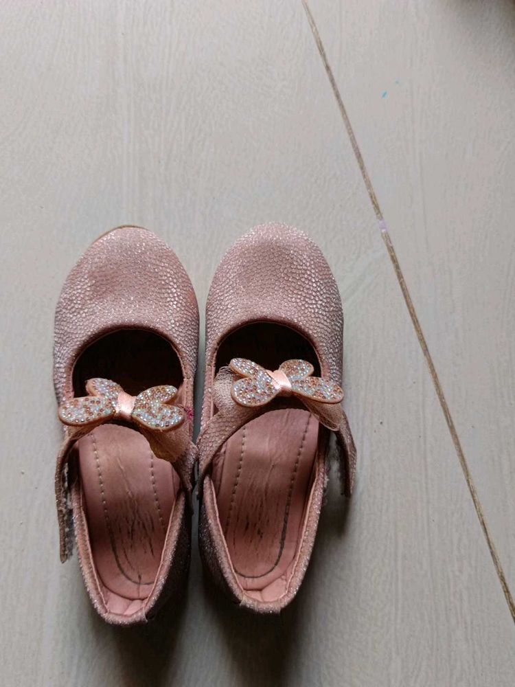 Cute Pink Sparkly Girls' Flats