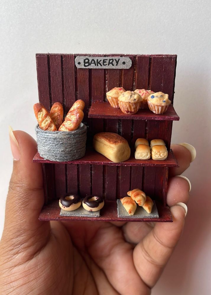Bakery Miniature Fridge Magnet