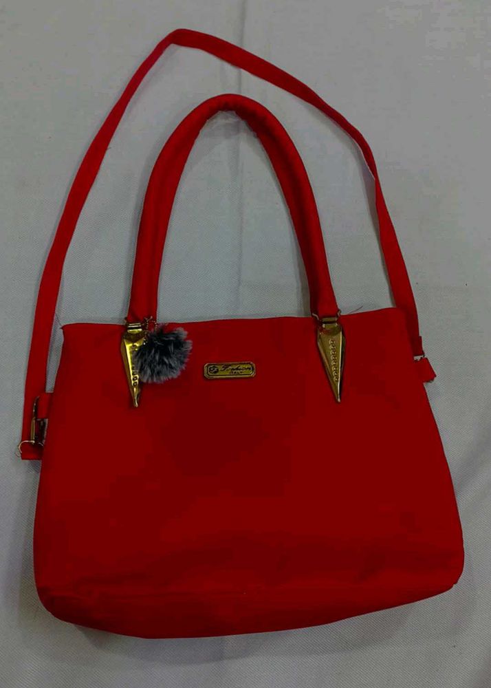 Red Handbag