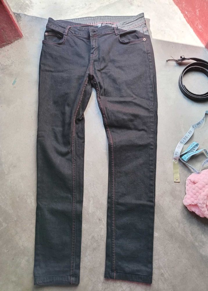 Stylish Red Line New Jeans