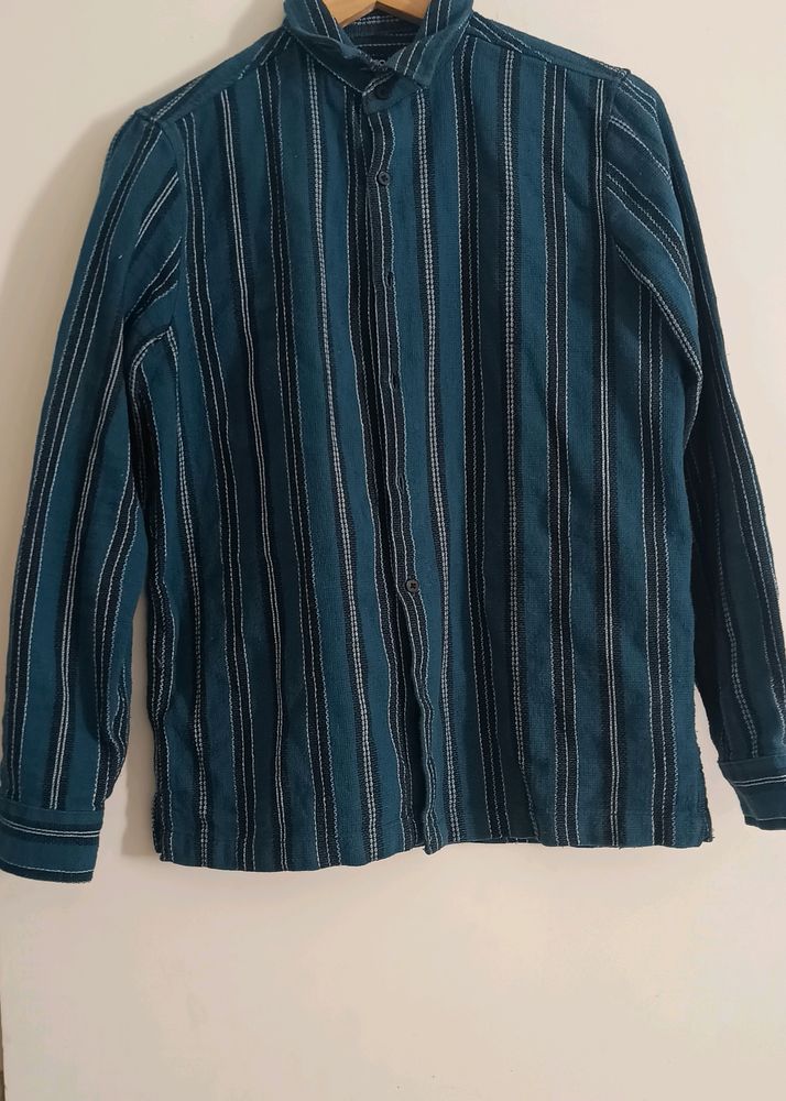 Zudio COARSE LINEN shirt