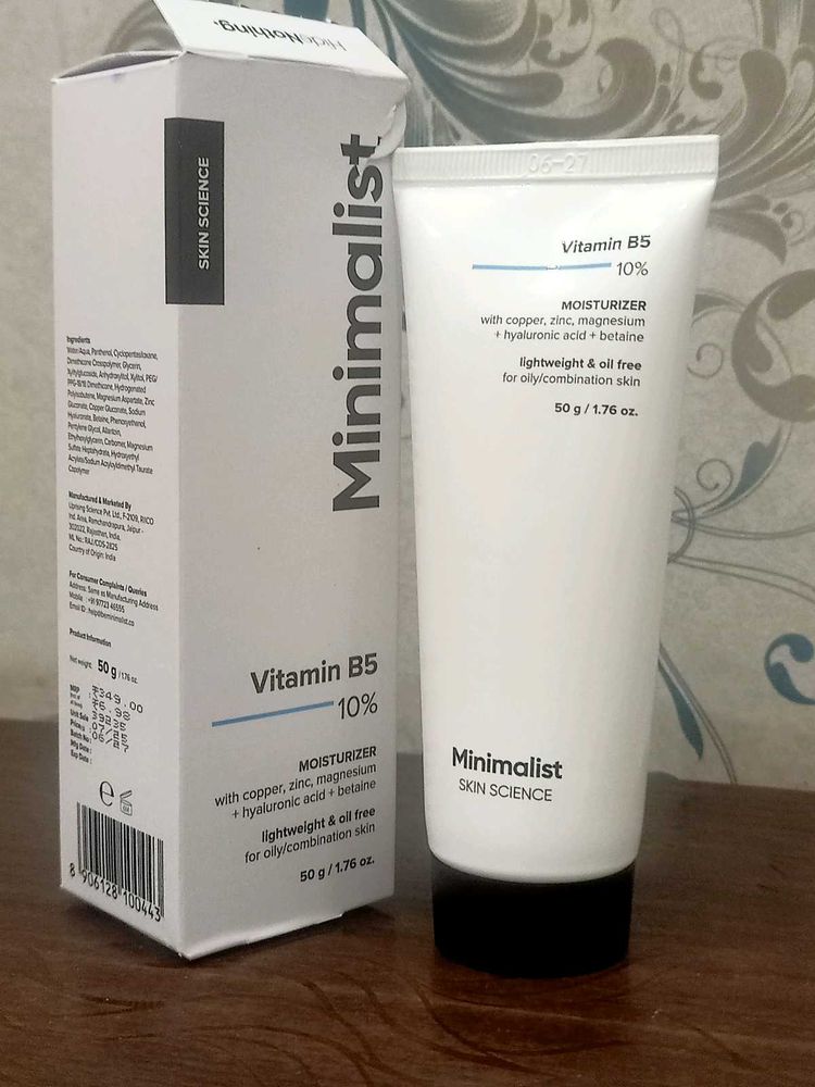 Minimalist B5 Gel Moisturizer