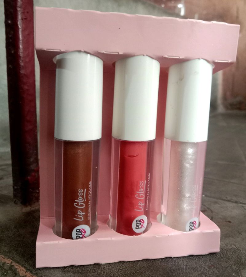 Myglamm Popxo Set Of 3 Lip Gloss