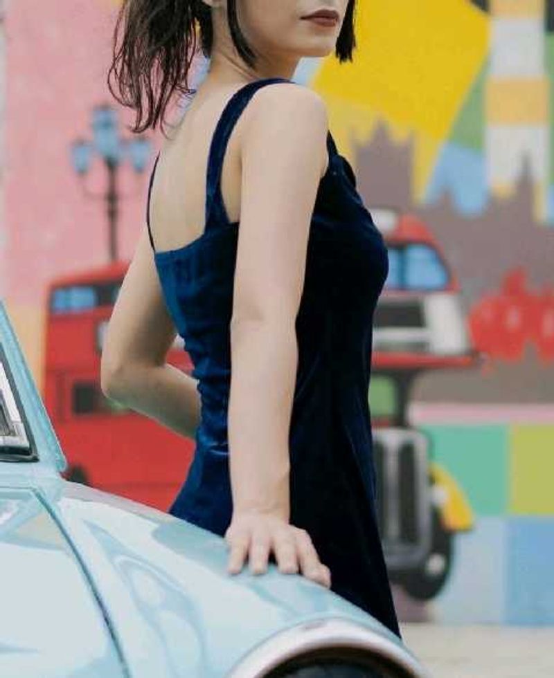 Urbanic Navy Blue Dress