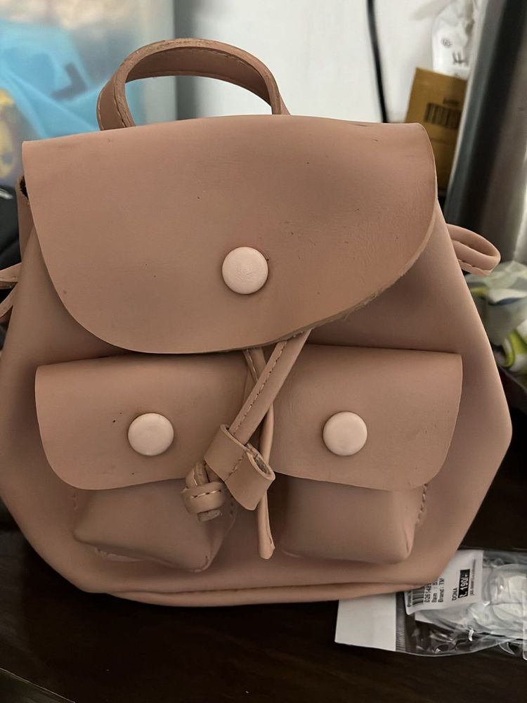 Miniso Cute Mini Peach Backpack