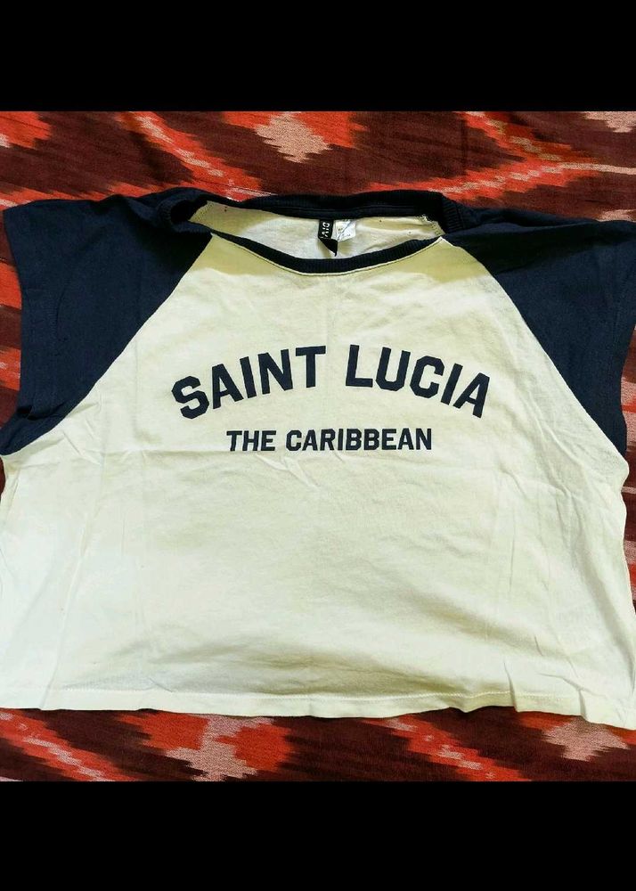 H&amp;M St. Lucia Crop Top