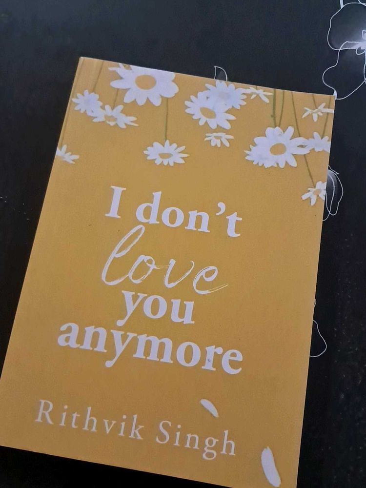 I Don&#39;t Love You Anymore Book