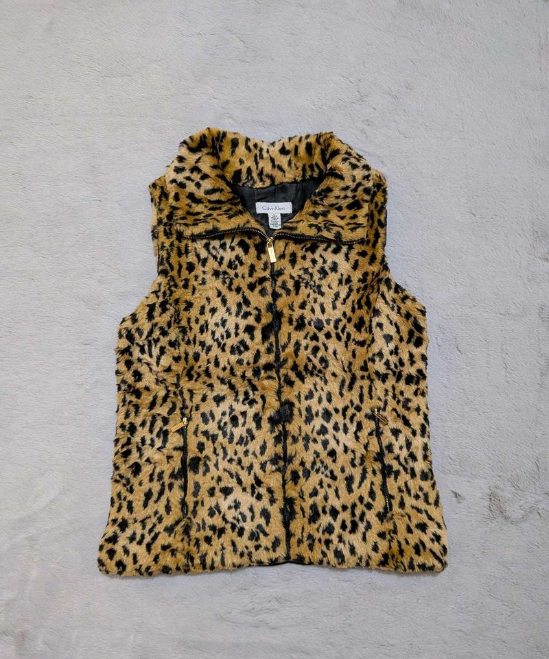 Calvin Klein Leopard Print Vest