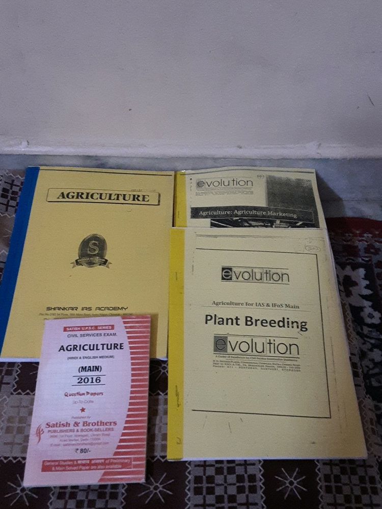 Agriculture Optional Notes For Upsc