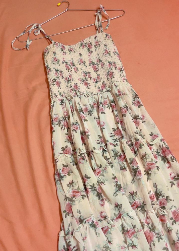 Floral Short Dress