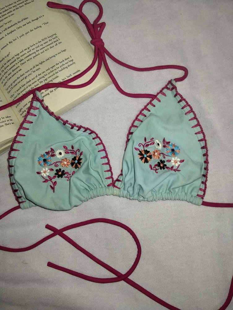 Floral Bikini Top