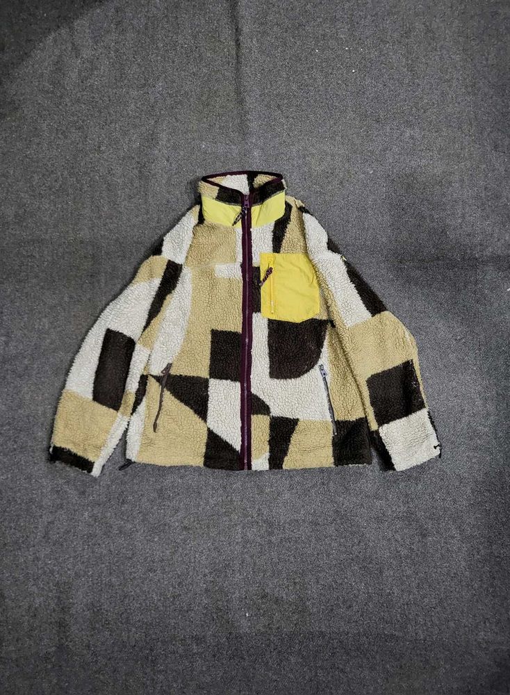 Patchwork Fleece Jacket