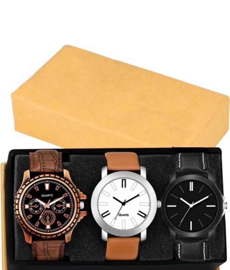 Men&#39;s Watch Set - Stylish Trio