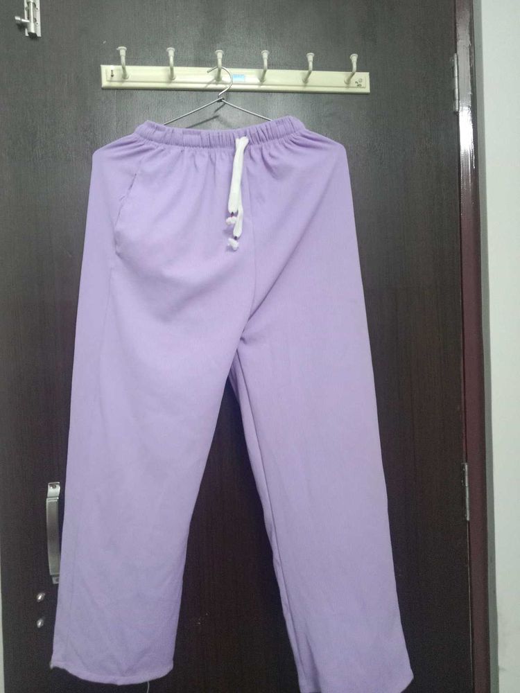Comfy Lavender Lounge Pants