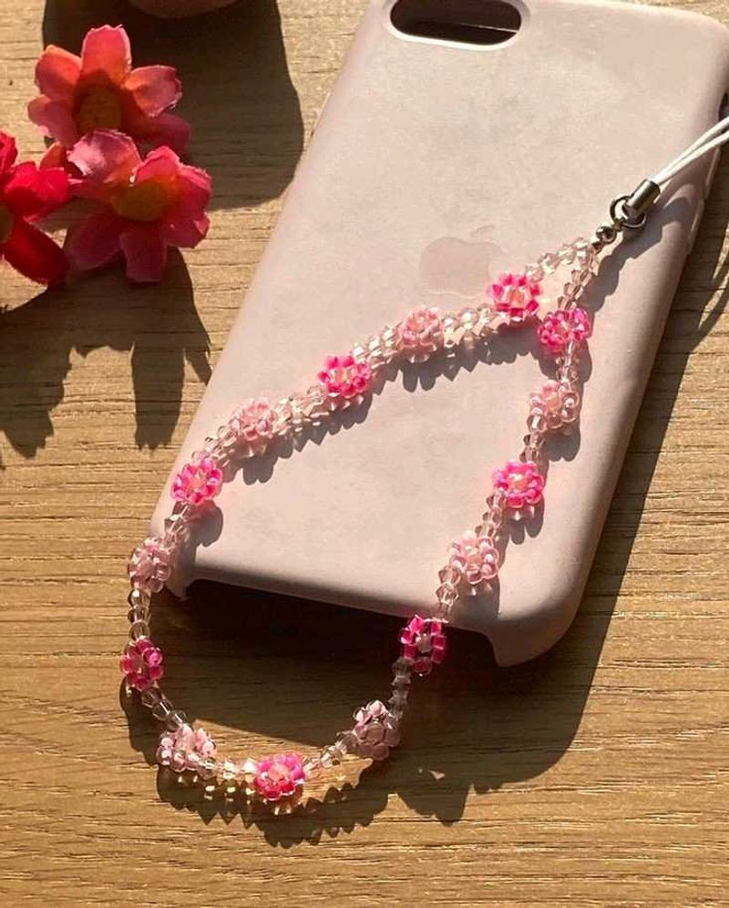 Pinteresty Aesthetic Seed Beaded Phone Charms