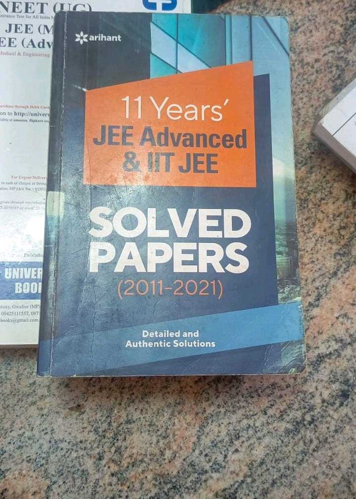 Solved Papers Of Jee 2011-21