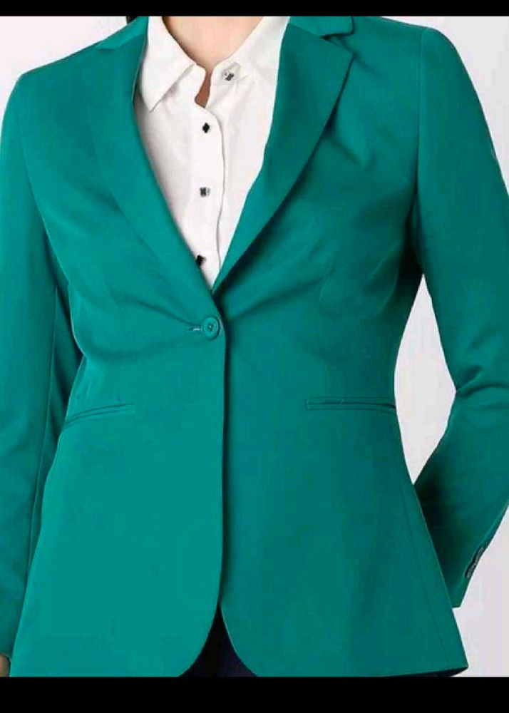 Emerald Green Blazer - Classic &amp; Chic