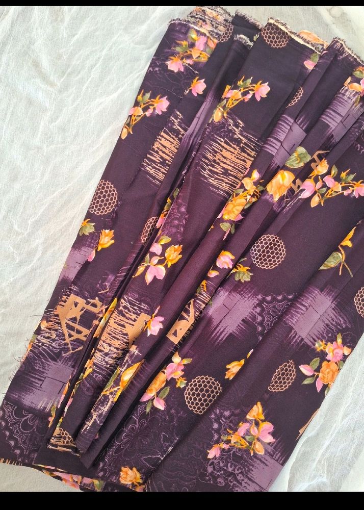 Beautiful Crepe Fabric 5mtr