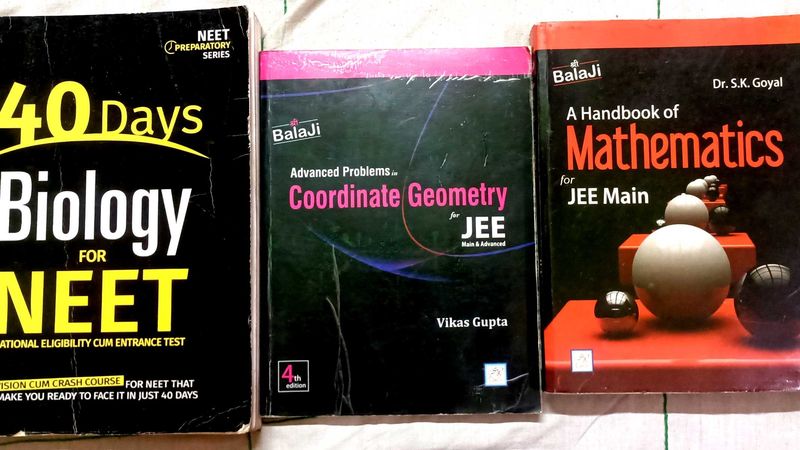 Combo For Biology &amp; Mathmatics  Neet &amp; JEE Exam