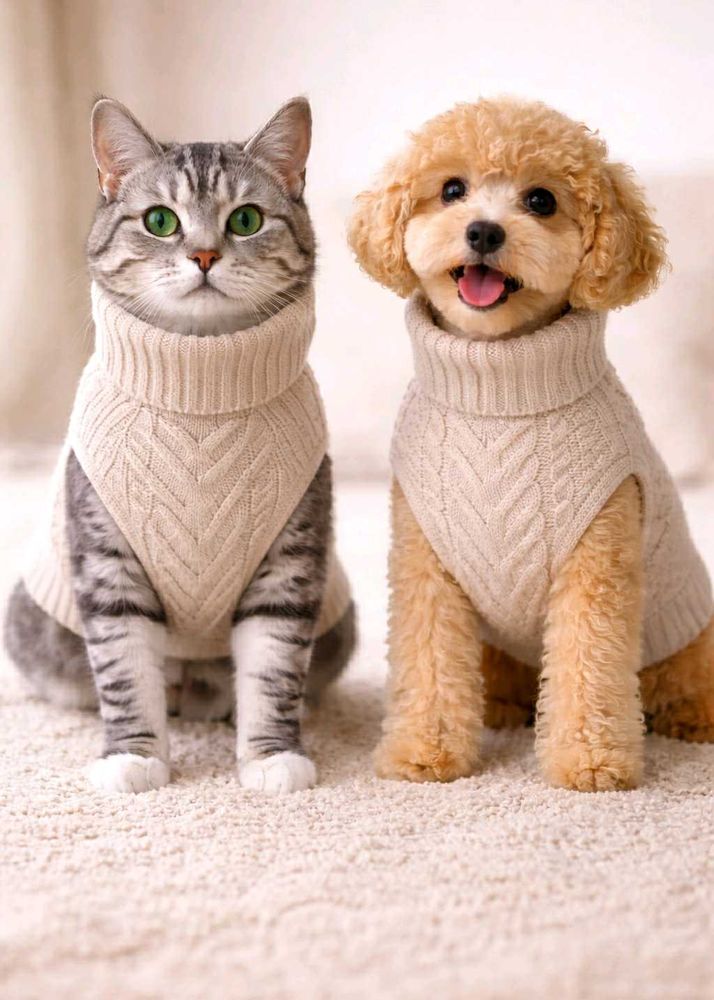Dog  cat Winter Sweater