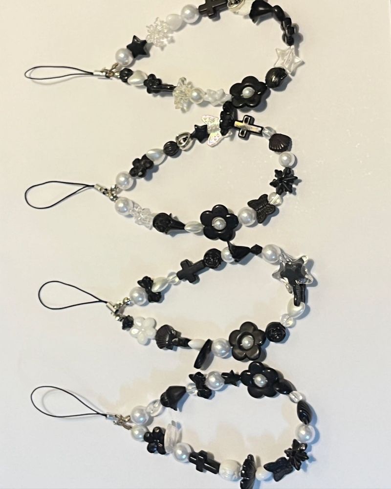 Beaded Phone Charm Straps