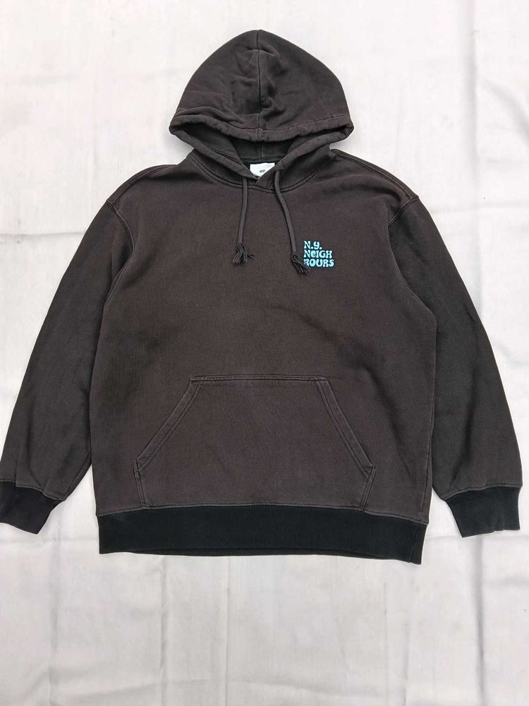 Vintage Style Brown Hoodie