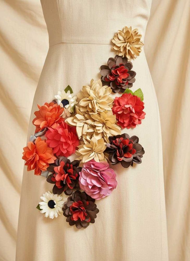 Handmade Flowers 🌺🌹 12 pcs