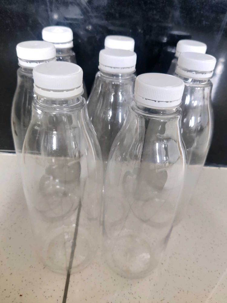 Plastic Bottles - Set of 8