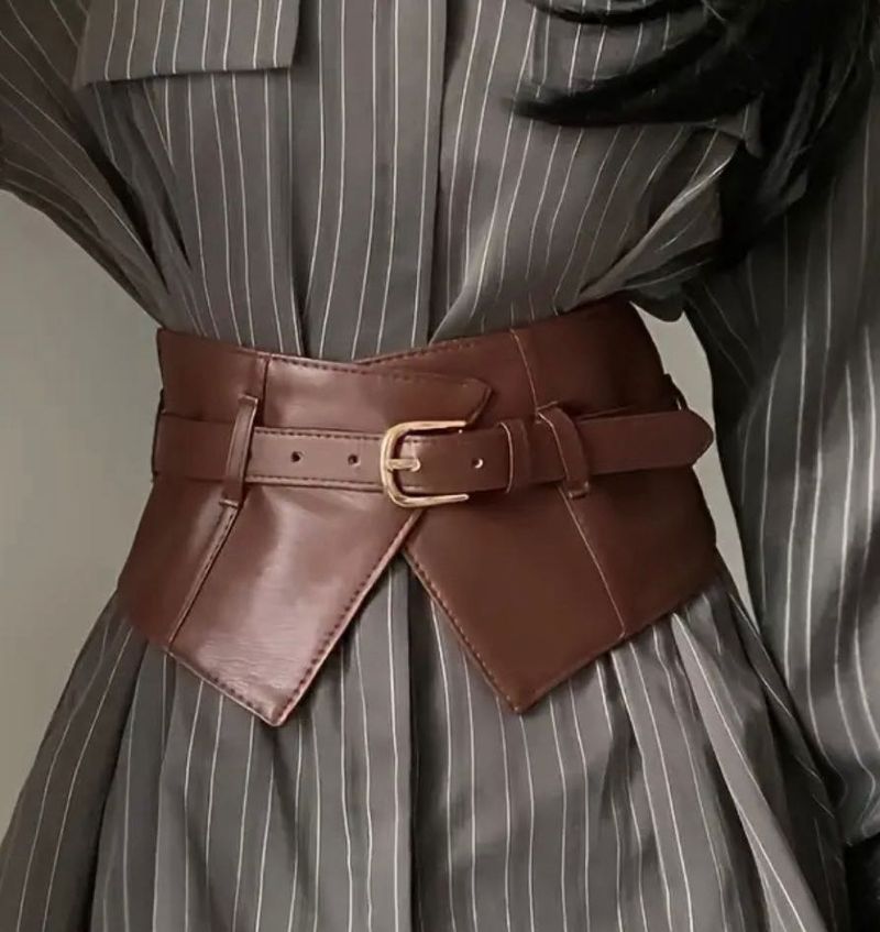 Brown Corset Belt