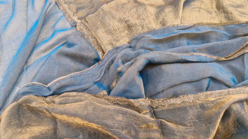 Excellent space silk saree