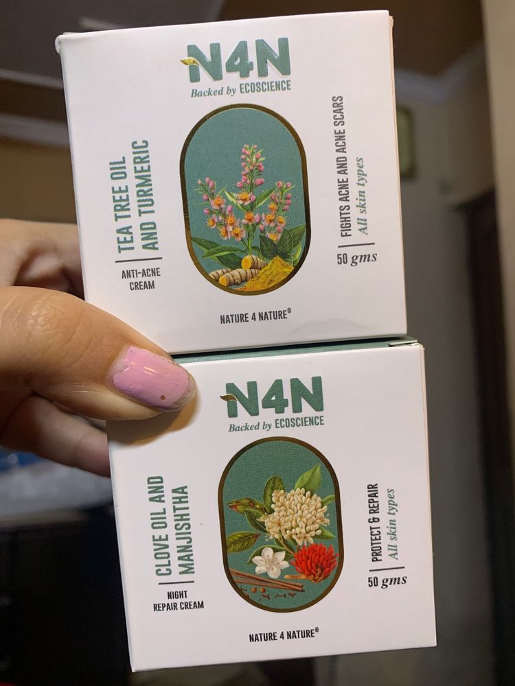 Nature4nature Combo Of Anti Acne &amp; Night Repair