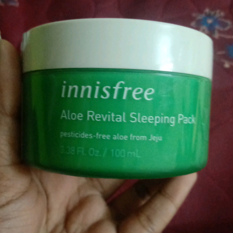 Innisfree Aloe revital sleeping pack