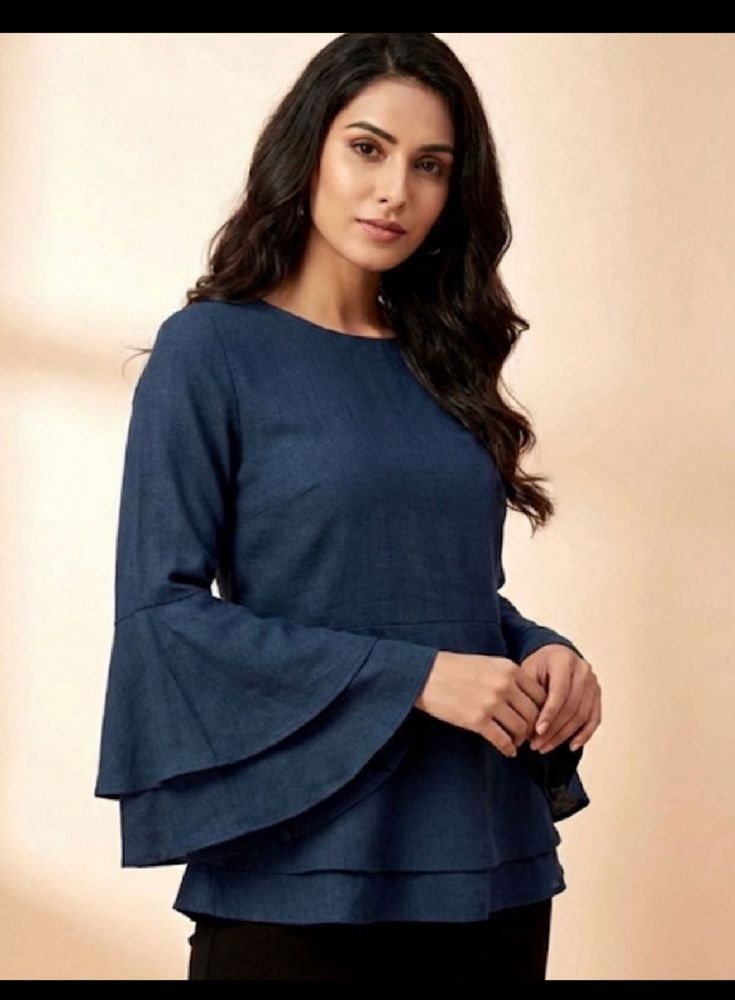 Blue Bell Sleeve Top